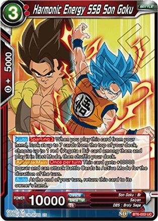 Harmonic Energy SSB Son Goku (BT6-003) [Destroyer Kings]