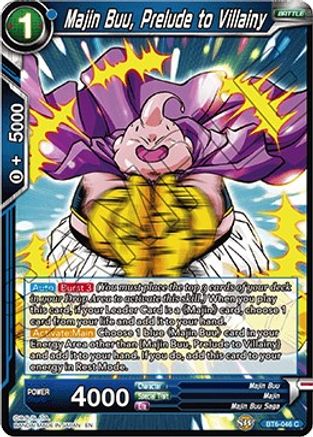 Majin Buu, Prelude to Villainy (BT6-046) [Destroyer Kings]