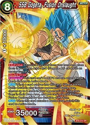 SSB Gogeta, Fusion Onslaught (BT6-014) [Destroyer Kings]