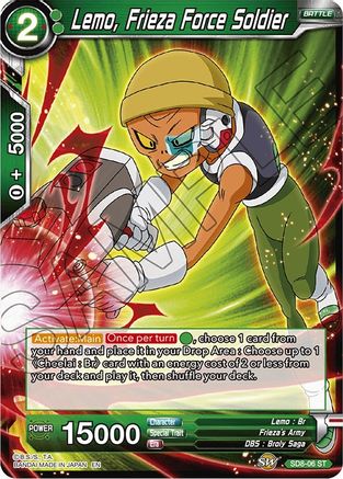 Lemo, Frieza Force Soldier (Starter Deck - Rising Broly) (SD8-06) [Destroyer Kings]