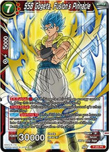 SSB Gogeta, Fusion's Pinnacle (Destroyer Kings- Box Promotion) (P-093) [Promotion Cards]