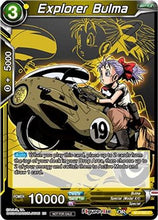 Explorer Bulma (Event Pack 3 - 2019) (BT4-093_PR) [Promotion Cards]