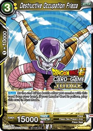 Destructive Occupation Frieza (BT2-104) [Judge Promotion Cards]