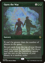 Open the Way (Foil Etched) [March of the Machine: The Aftermath]