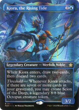 Kiora, the Rising Tide (FDN-377) - Foundations (Borderless) Foil