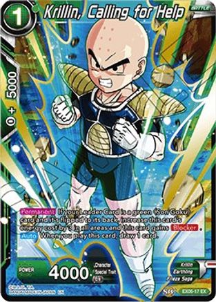 Krillin, Calling for Help (EX06-17) [Special Anniversary Set]