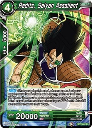 Raditz, Saiyan Assailant (BT7-052) [Assault of the Saiyans]
