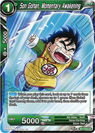 Son Gohan, Momentary Awakening (BT7-055) [Assault of the Saiyans]
