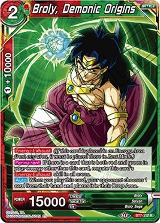 Broly, Demonic Origins (BT7-117) [Assault of the Saiyans]