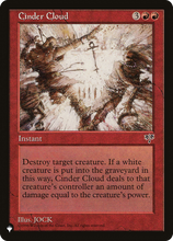 Cinder Cloud (PLST-MIR-165) - The List