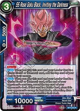 SS Rose Goku Black, Inviting the Darkness (BT7-043) [Assault of the Saiyans]