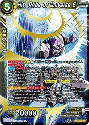 Hit, Pride of Universe 6 (BT7-079) [Assault of the Saiyans]