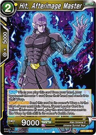 Hit, Afterimage Master (BT7-080) [Assault of the Saiyans]