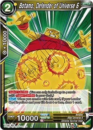 Botamo, Defender of Universe 6 (BT7-088) [Assault of the Saiyans]