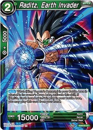 Raditz, Earth Invader (SD9-02) [Assault of the Saiyans]