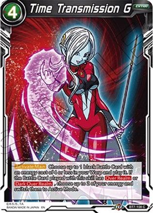 Time Transmission G (BT7-108) [Assault of the Saiyans]