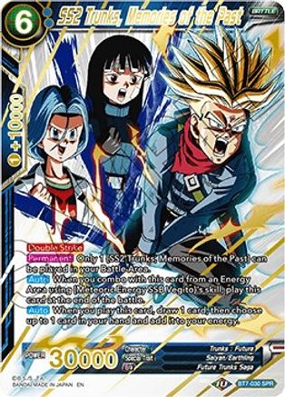 SS2 Trunks, Memories of the Past (SPR) (BT7-030) [Assault of the Saiyans]
