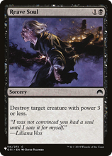 Reave Soul (-115) - The List Reprints