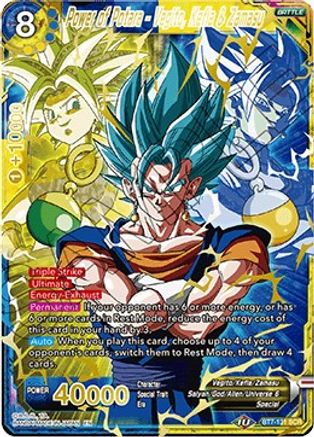 Power of Potara - Vegito, Kefla & Zamasu (BT7-131) [Assault of the Saiyans]