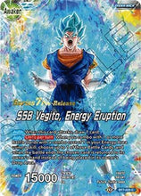 Son Goku & Vegeta // SSB Vegito, Energy Eruption (BT7-025_PR) [Assault of the Saiyans Prerelease Promos]