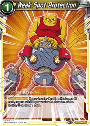 Weak Spot Protection (BT7-095_PR) [Assault of the Saiyans Prerelease Promos]