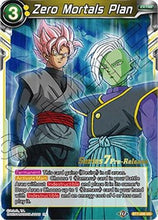Zero Mortals Plan (BT7-096_PR) [Assault of the Saiyans Prerelease Promos]