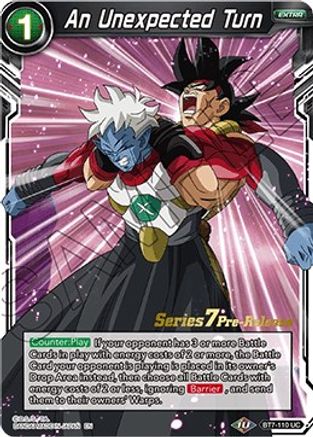 An Unexpected Turn (BT7-110_PR) [Assault of the Saiyans Prerelease Promos]