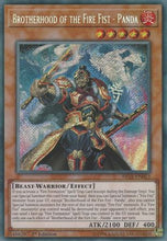 Brotherhood of the Fire Fist - Panda [FIGA-EN013] Secret Rare