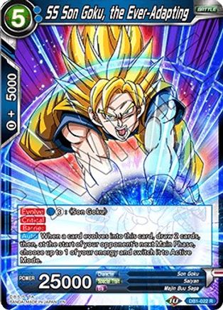 SS Son Goku, the Ever-Adapting (DB1-022) [Dragon Brawl]