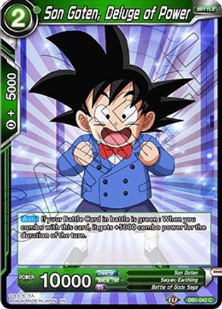 Son Goten, Deluge of Power (DB1-042) [Dragon Brawl]