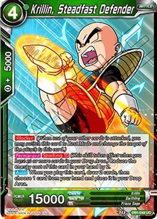 Krillin, Steadfast Defender (DB1-049) [Dragon Brawl]