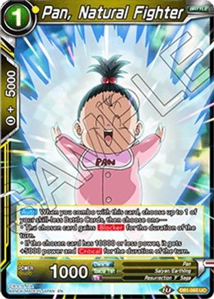 Pan, Natural Fighter (DB1-065) [Dragon Brawl]