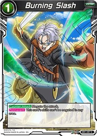 Burning Slash (DB1-087) [Dragon Brawl]