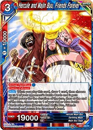 Hercule and Majin Buu, Friends Forever (DB1-092) [Dragon Brawl]