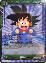 Son Goten, Deluge of Power (Dragon Brawl Draft Tournament Gold Stamped) (DB1-042) [Promotion Cards]