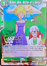 Bulma, Genius Inventor (Dragon Brawl Draft Tournament Gold Stamped) (DB1-047) [Promotion Cards]