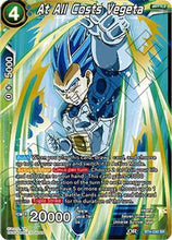 At All Costs Vegeta (Shatterfoil) (BT4-030) [Dragon Brawl]