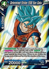 Determined Striker SSB Son Goku (Shatterfoil) (BT2-037) [Dragon Brawl]