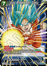 God Break Son Goku (Shatterfoil) (BT1-031) [Dragon Brawl]