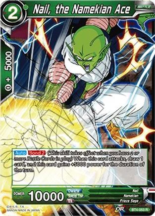 Nail, the Namekian Ace (Shatterfoil) (BT4-053) [Dragon Brawl]