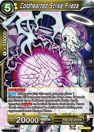Coldhearted Strike Frieza (Shatterfoil) (TB1-078) [Dragon Brawl]