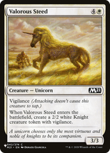 Valorous Steed (PLST-M21-42) - The List