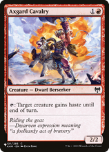 Axgard Cavalry (PLST-KHM-121) - The List