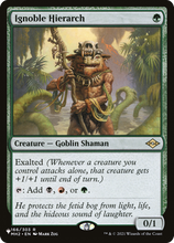 Ignoble Hierarch (PLST-MH2-166) - The List