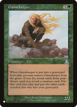 Gamekeeper (PLST-UDS-106) - The List
