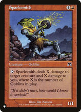 Sparksmith (PLST-ONS-235) - The List