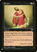 Stupor (PLST-MIR-147) - The List