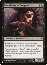 Bloodthrone Vampire (PLST-ROE-98) - The List