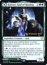 Kolvori, God of Kinship // The Ringhart Crest [Kaldheim Prerelease Promos]