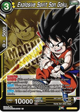 Explosive Spirit Son Goku (BT3-088) [Magnificent Collection Forsaken Warrior]